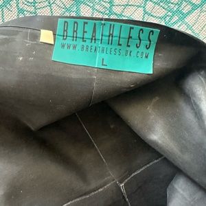 Breathless couture latex Baby Doll gown